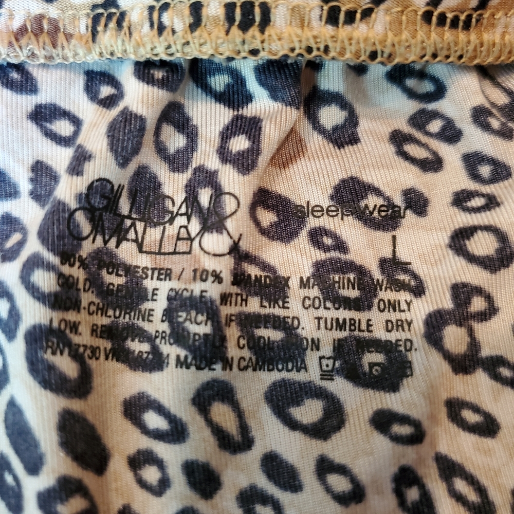 Gilligan & O'Malley L capri pj pants